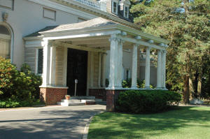 Porte Cochere, Gould Mansion, Georgian Court University, Lakewood, NJ